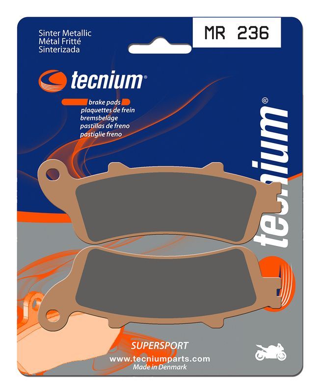 Pastillas de freno Tecnium MR236 Sinterizadas