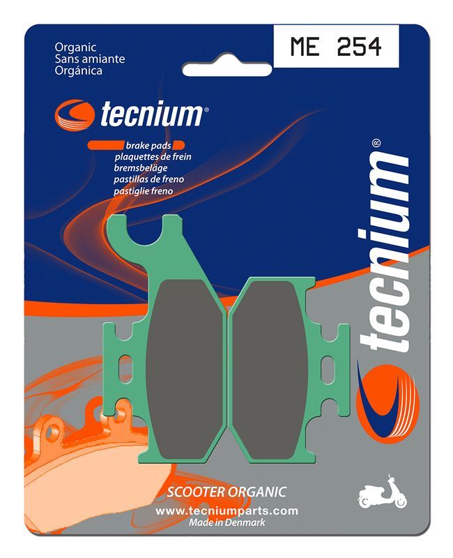 Pastillas de freno Tecnium Scooter orgánicas ME254