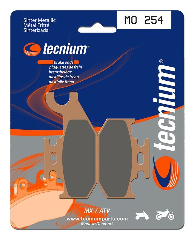 Pastillas de freno Tecnium MO254 Sinterizadas