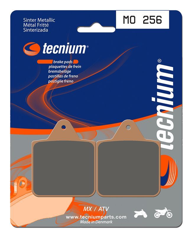Pastillas de freno Tecnium MO256 Sinterizadas