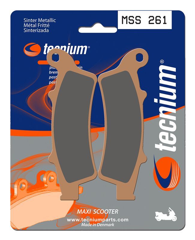 Pastillas de freno Tecnium MSS261 Sinterizadas