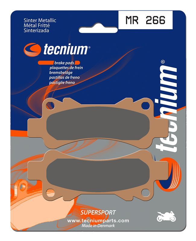 Pastillas de freno Tecnium MR266 Sinterizadas
