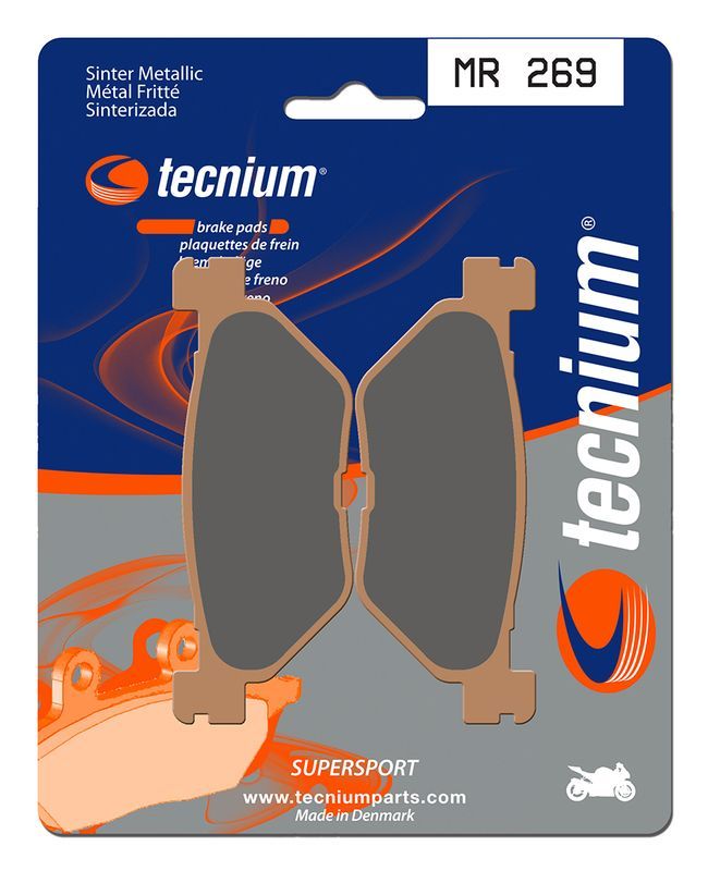 Pastillas de freno Tecnium MR269 Sinterizadas