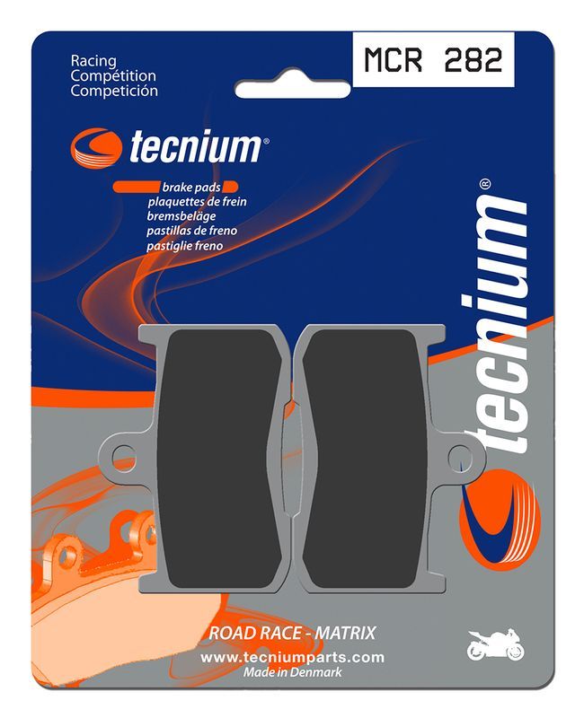 Pastillas de freno Tecnium MCR282 Sinterizadas Carbono