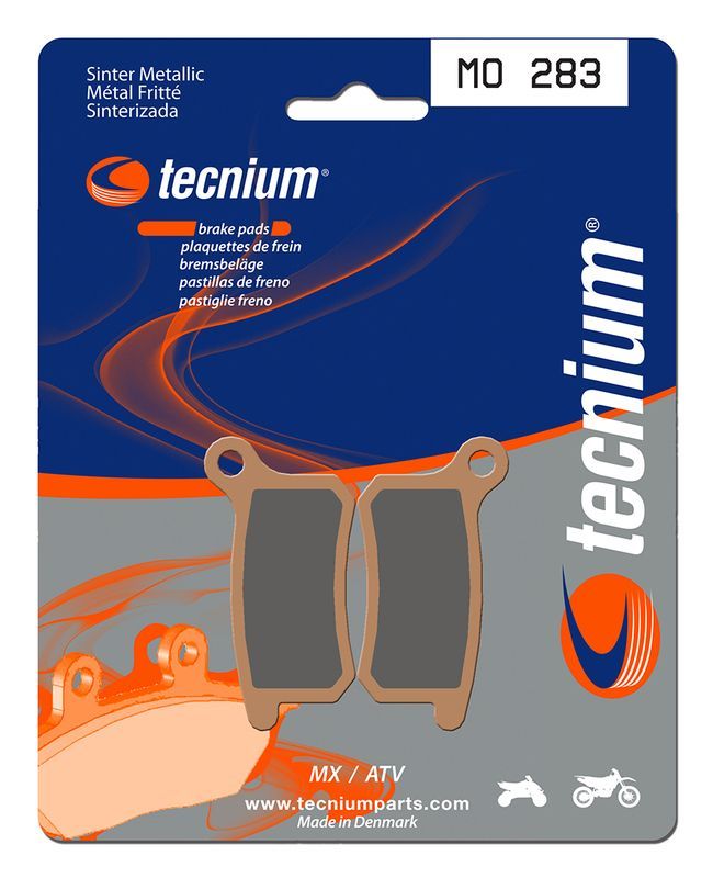 Pastillas de freno Tecnium MO283 Sinterizadas