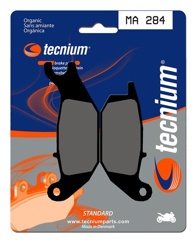 Pastillas de freno Tecnium MA284 Orgánicas