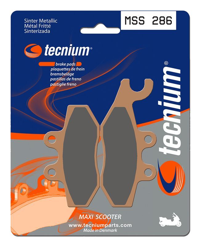 Pastillas de freno Tecnium MSS286 Sinterizadas