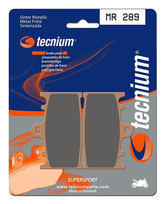 Pastillas de freno Tecnium MR289 Sinterizadas