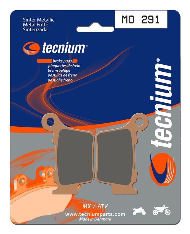 Pastillas de freno Tecnium MO291 Sinterizadas