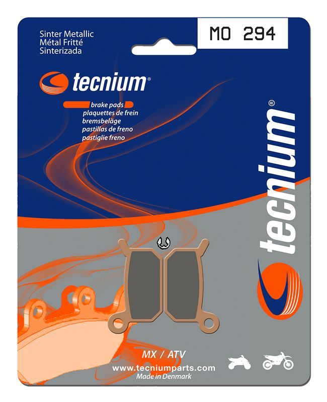 Pastillas de freno Tecnium MO294 Sinterizadas