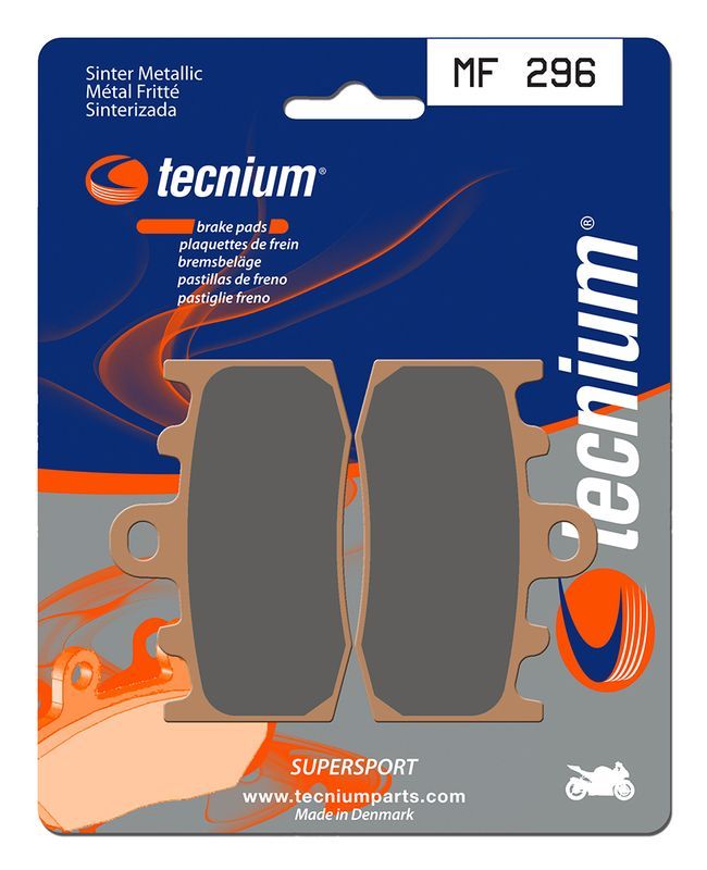 Pastillas de freno Tecnium MF296 Sinterizadas