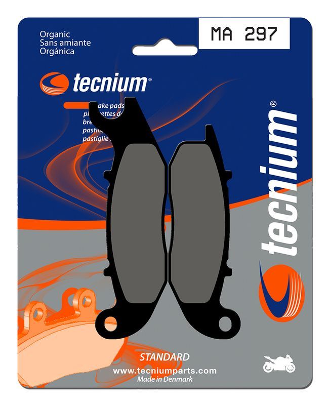 Pastillas de freno Tecnium MA297 Orgánicas