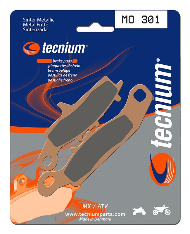 Pastillas de freno Tecnium MO301 Sinterizadas