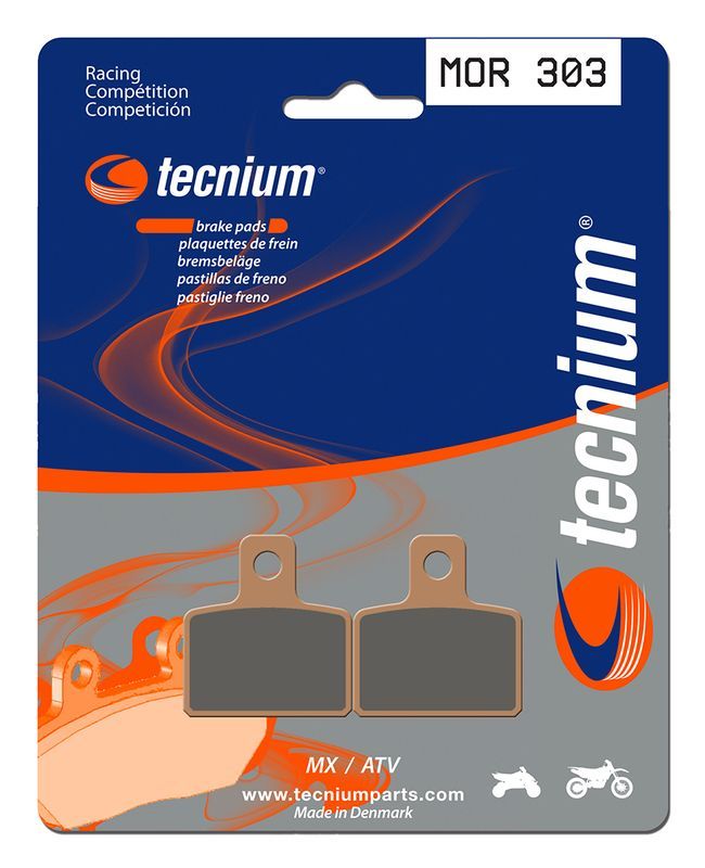 Pastillas de freno Tecnium MOR303 Sinterizadas racing