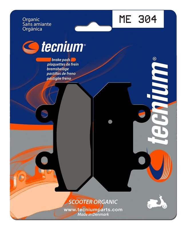 Pastillas de freno Tecnium Scooter orgánicas ME304