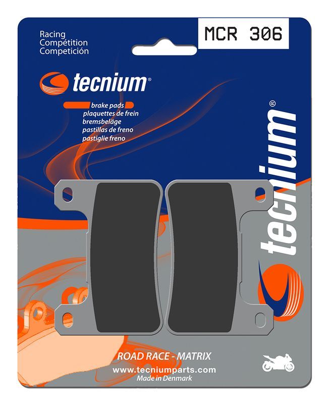 Pastillas de freno Tecnium MCR306 Sinterizadas Carbono