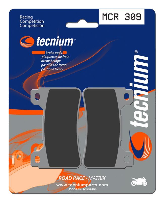 Pastillas de freno Tecnium MCR309 Sinterizadas Carbono