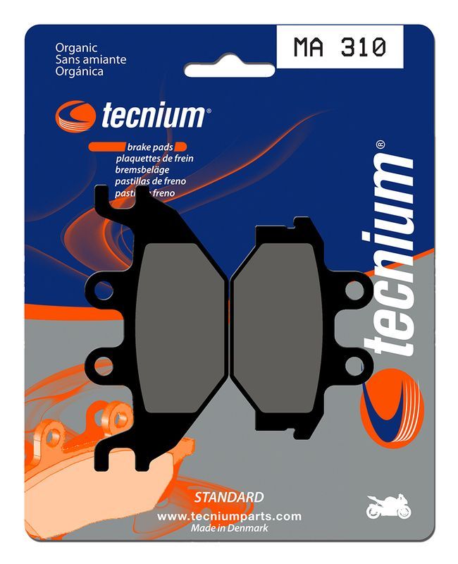Pastillas de freno Tecnium MA310 Orgánicas