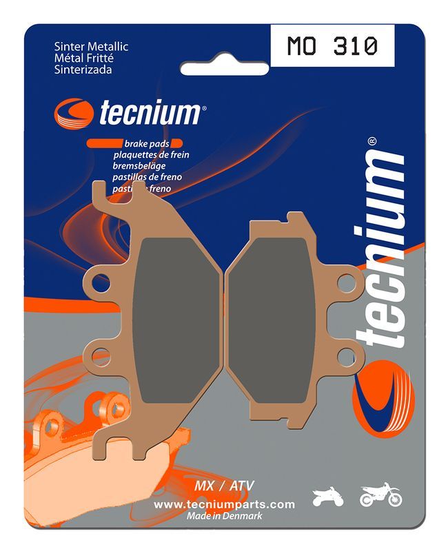 Pastillas de freno Tecnium MO310 Sinterizadas