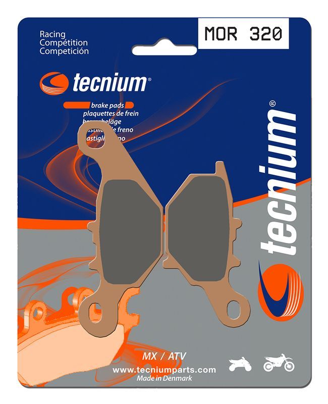 Pastillas de freno Tecnium MOR320 Sinterizadas