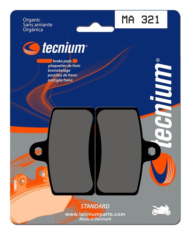 Pastillas de freno Tecnium MA321 Orgánicas