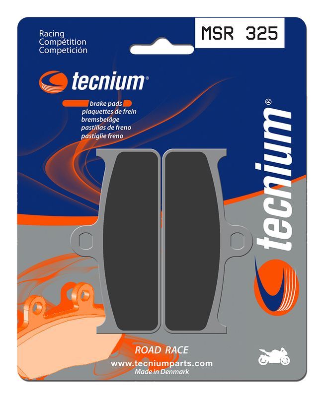Pastillas de freno Tecnium MSR325 Sinterizadas competición profesional
