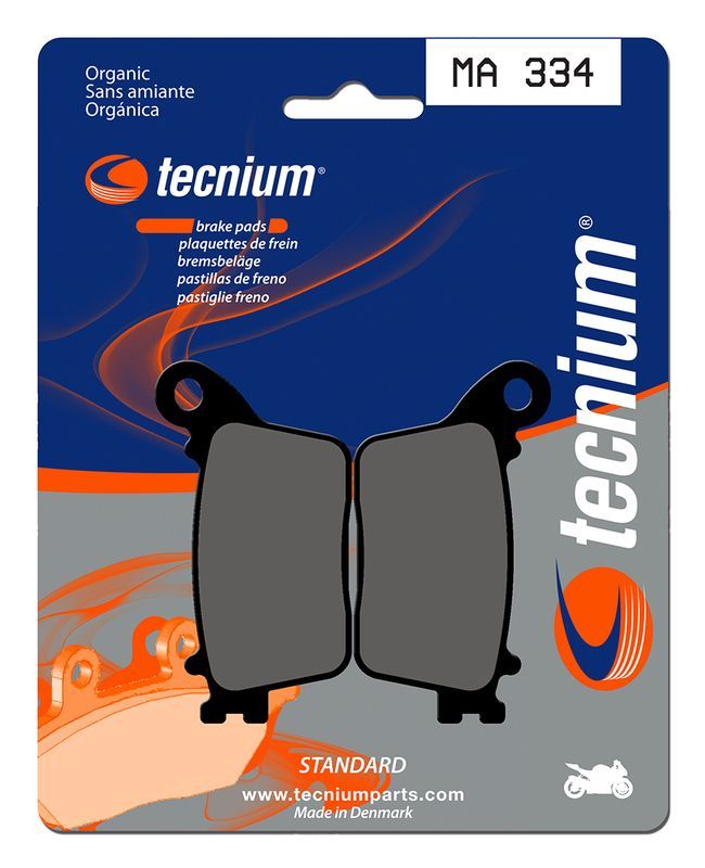 Pastillas de freno Tecnium MA334 Orgánicas