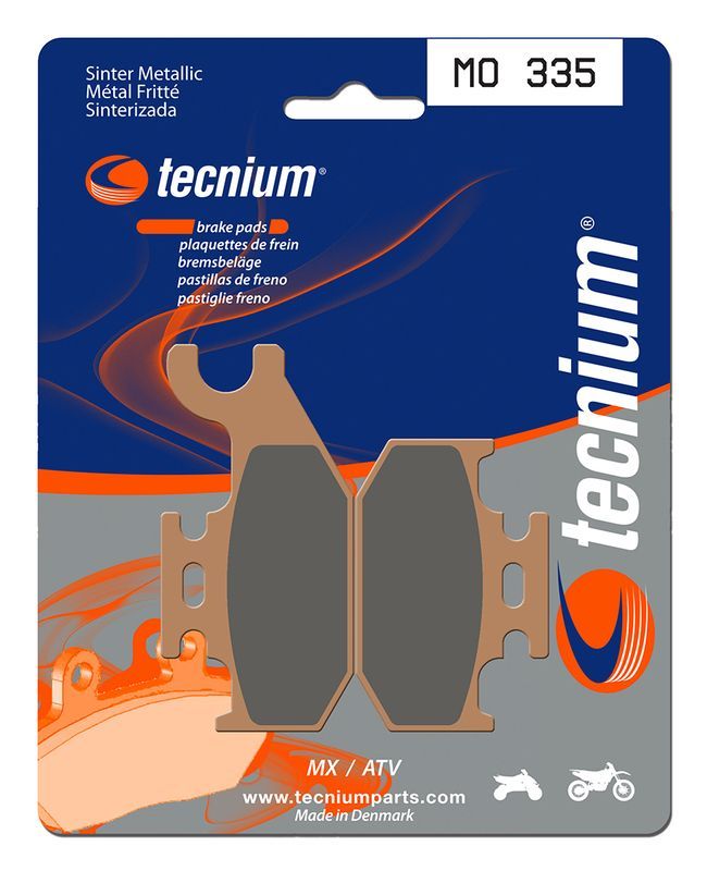 Pastillas de freno Tecnium MO335 Sinterizadas