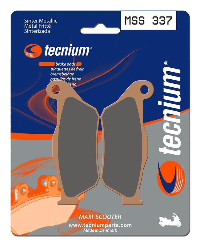Pastillas de freno Tecnium MSS337 Sinterizadas