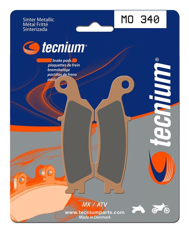 Pastillas de freno Tecnium MO340 Sinterizadas