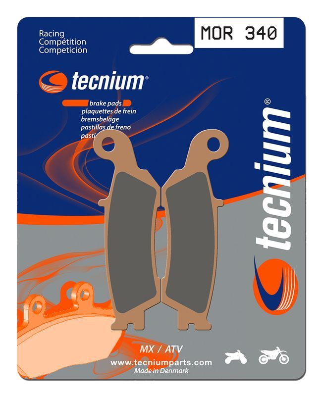 Pastillas de freno Tecnium MOR340 Sinterizadas