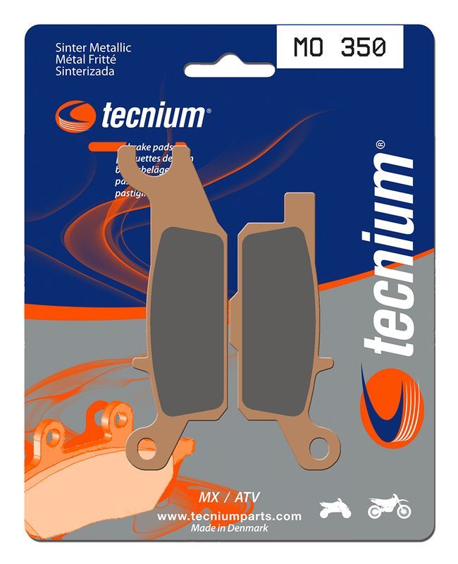Pastillas de freno Tecnium MO350 Sinterizadas