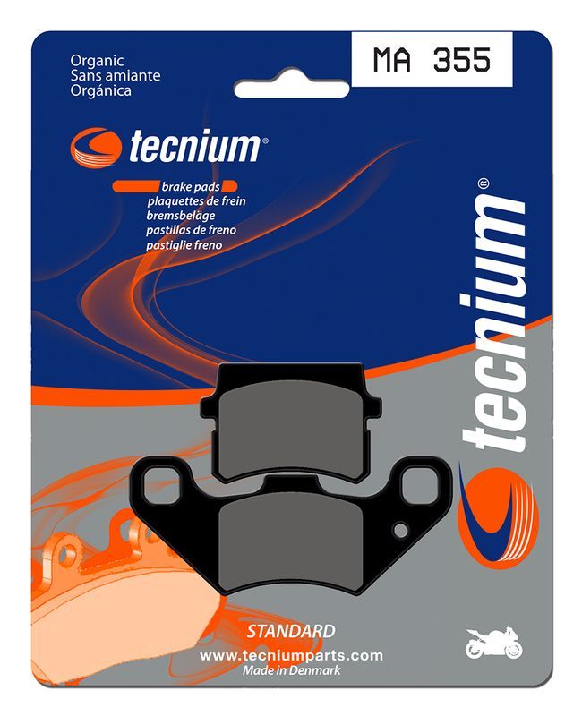Pastillas de freno Tecnium MA355 Orgánicas