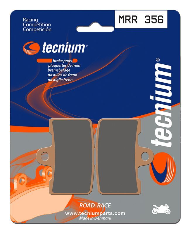 Pastillas de freno Tecnium MRR356 Sinterizadas competición