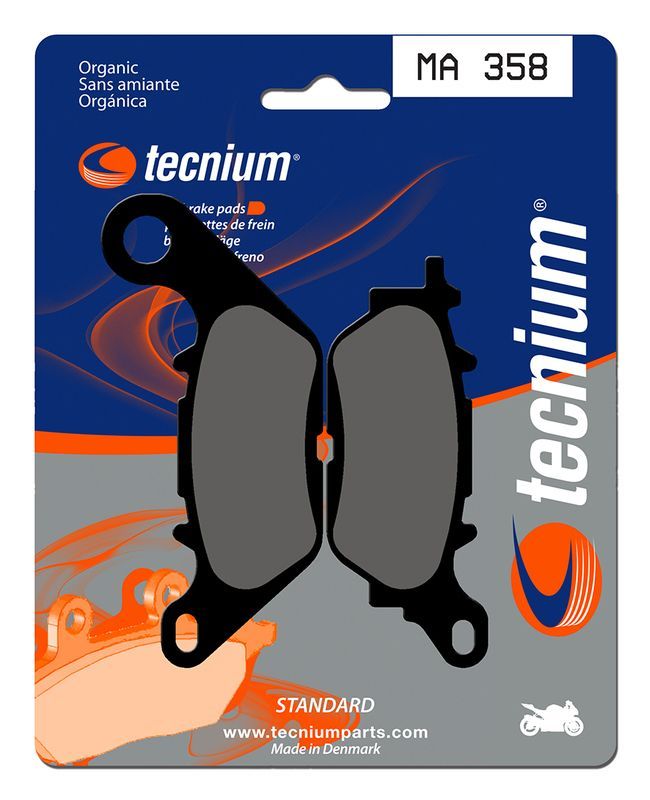 Pastillas de freno Tecnium MA358 Orgánicas
