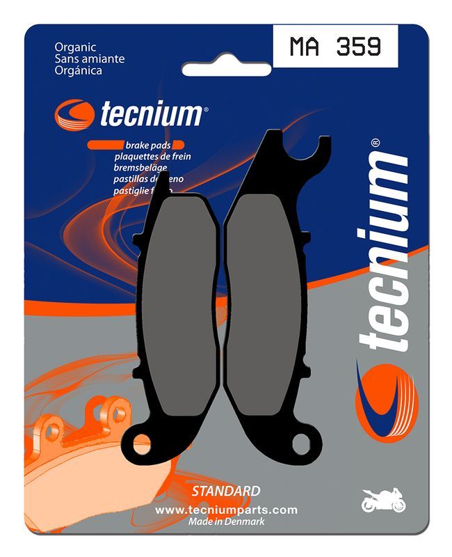 Pastillas de freno Tecnium MA359 Orgánicas
