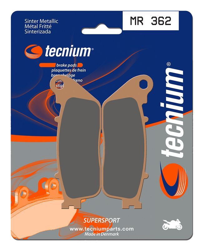 Pastillas de freno Tecnium MR362 Sinterizadas