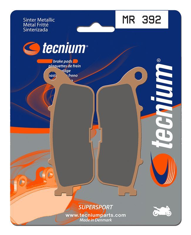 Pastillas de freno Tecnium MR392 Sinterizadas