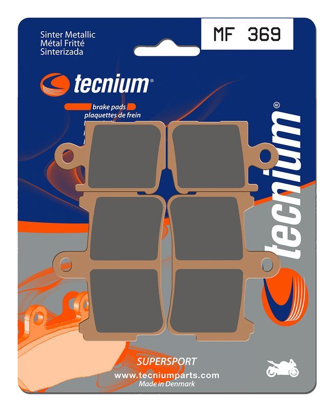 Pastillas de freno Tecnium MF369 Sinterizadas