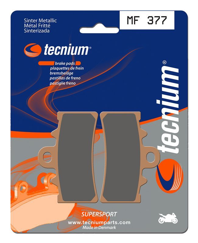 Pastillas de freno Tecnium MF377 Sinterizadas deportivas