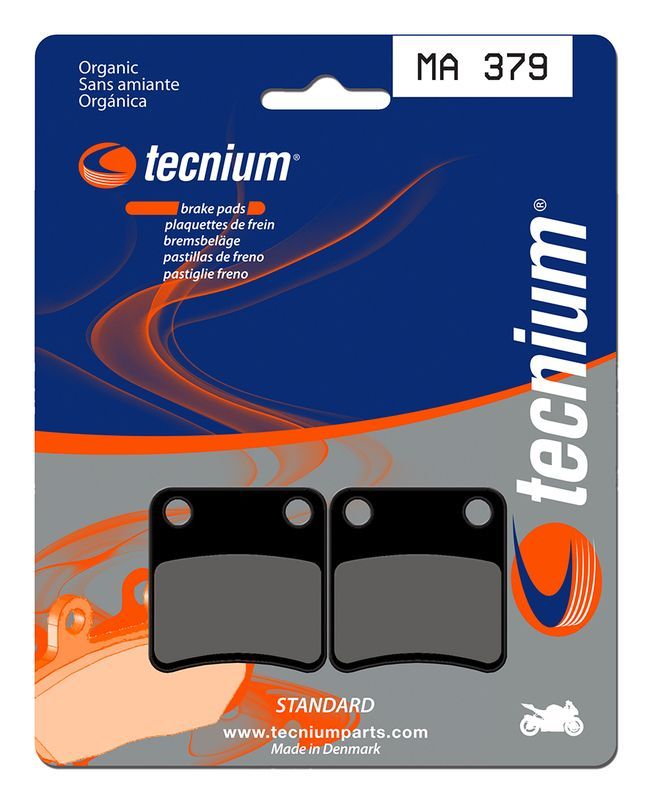 Pastillas de freno Tecnium MA379 Orgánicas