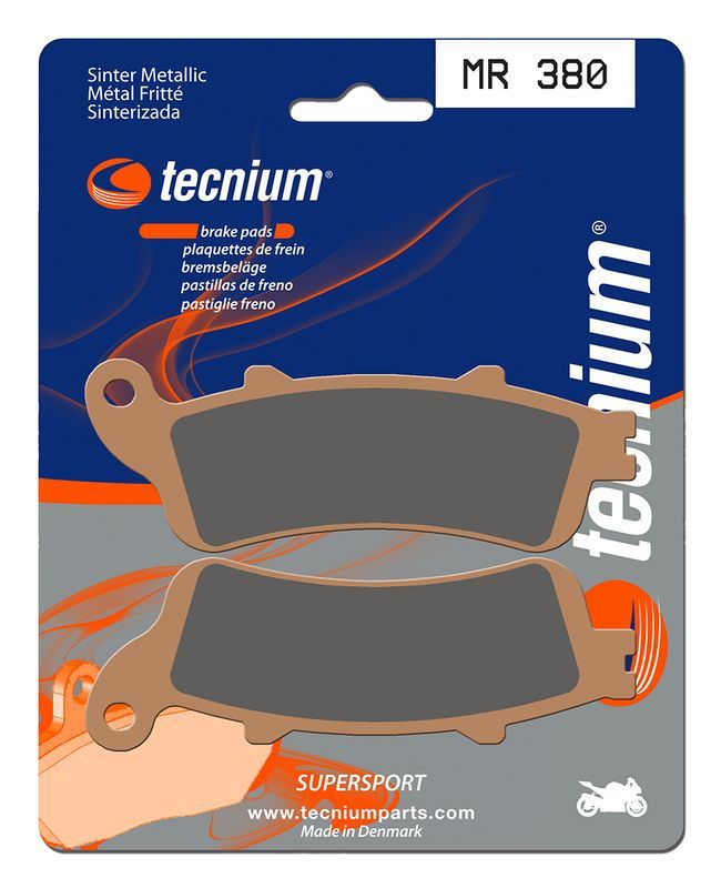 Pastillas de freno Tecnium MR380 Sinterizadas