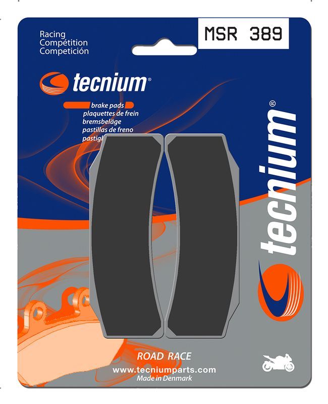 Pastillas de freno Tecnium MSR389 Sinterizadas competición profesional