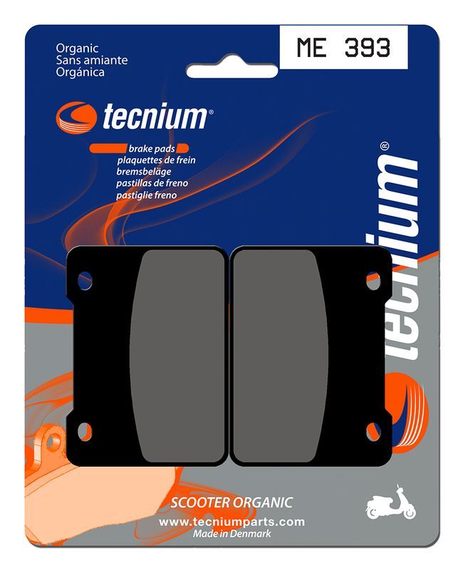 Pastillas de freno Tecnium Scooter orgánicas ME393