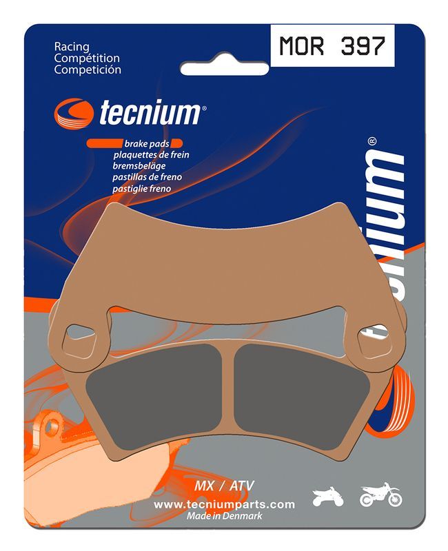 Pastillas de freno Tecnium MOR397 Sinterizadas racing
