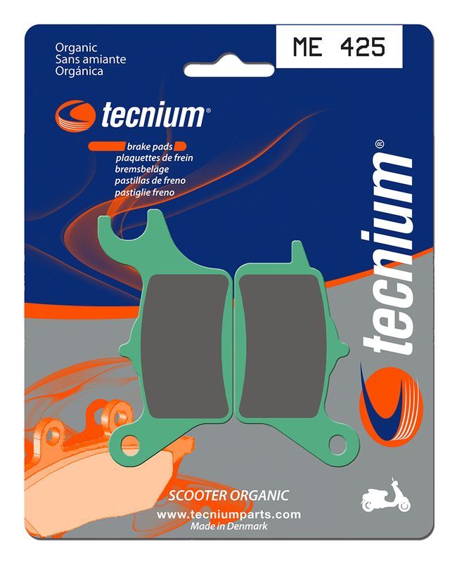 Pastillas de freno Tecnium Scooter orgánicas ME425