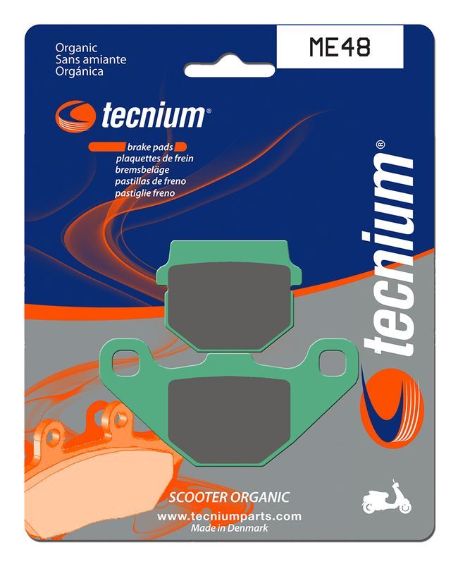 Pastillas de freno Tecnium Scooter orgánicas ME48