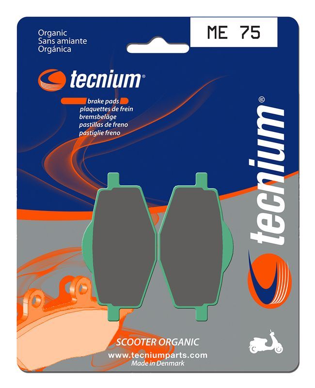 Pastillas de freno Tecnium Scooter orgánicas ME75
