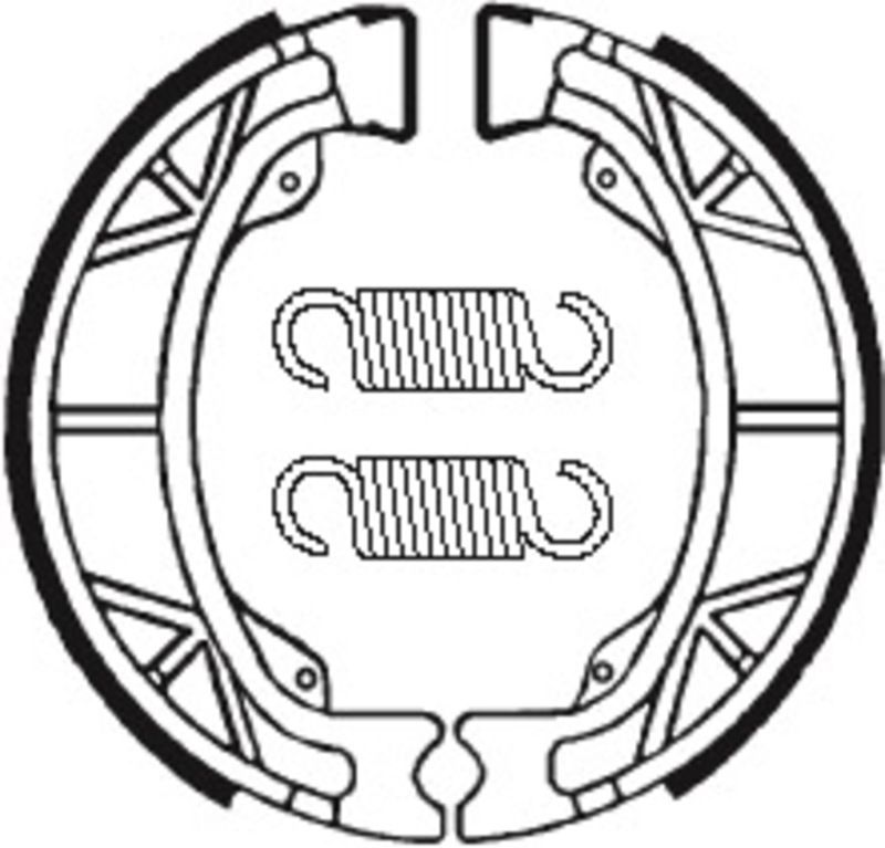Zapatas de freno Tecnium BA012