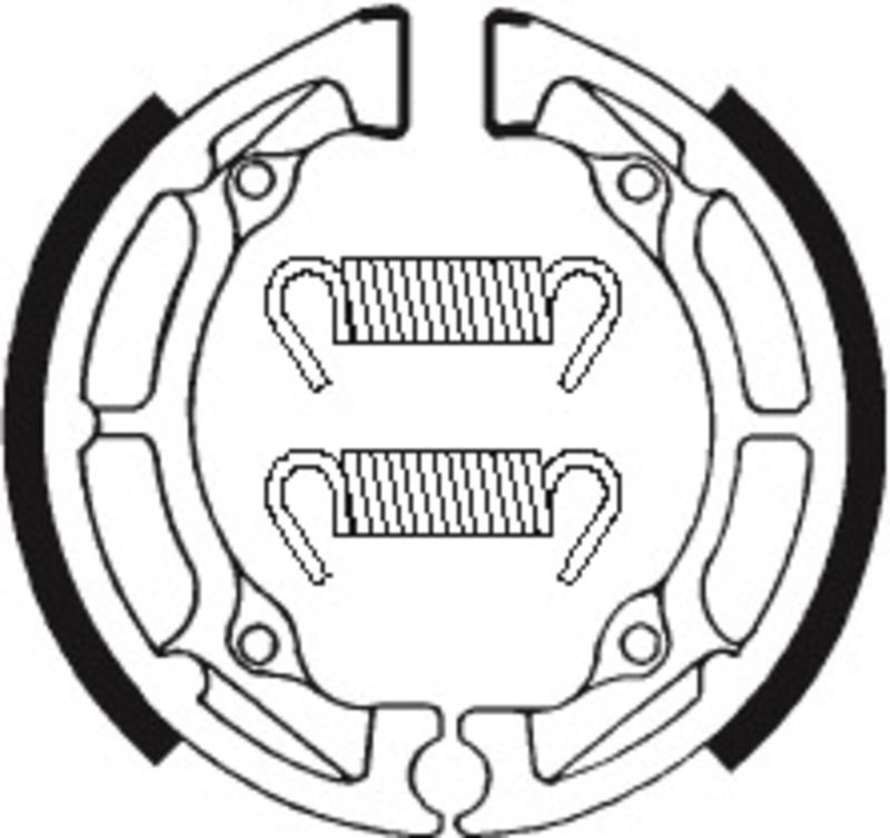 Zapatas de freno Tecnium BA020